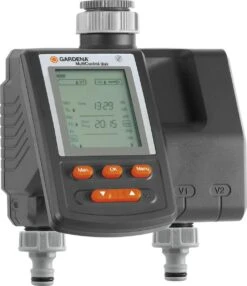 GARDENA Besproeiingsomputer MultiControl Duo - 3 Besproeiingen Per Dag - 1min Tot 3u 59min. -Tuinmeubel Verkoop 1037x1200
