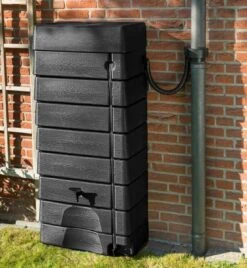Garden Muurtank Regenton Zwart 320l - ThuisTuinieren.nl -Tuinmeubel Verkoop 1104x1200