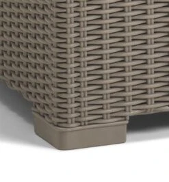 Allibert California Loungeset - 5 Personen - Cappuccino -Tuinmeubel Verkoop 1114x1200