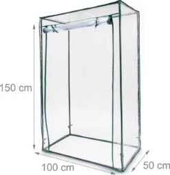 Relaxdays Tomatenkas 150x100x50 Cm - Tuinkas Tomaten - Foliekas - Serre - Kweekkas - PVC -Tuinmeubel Verkoop 1168x1200