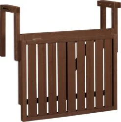 Relaxdays Balkontafel Inklapbaar - Klaptafel Balkon - Tafel Reling - Hangtafel Hout -Tuinmeubel Verkoop 1187x1200