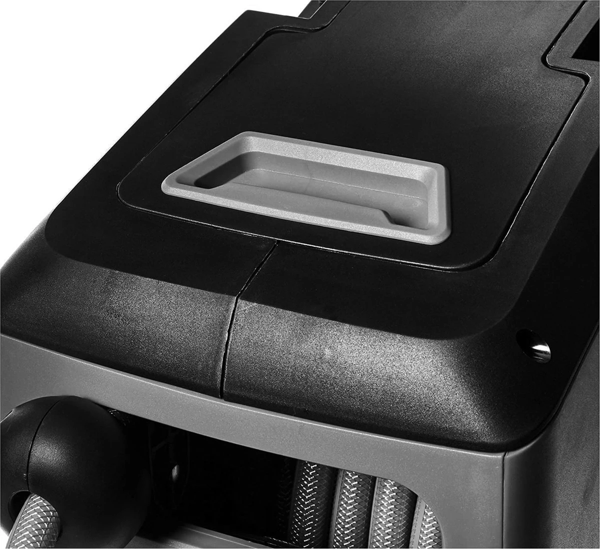 CoolHome Wandslangenbox 15 Meter + 1,5 Meter - Tuinslang Met Haspel- Slangenhouder 180° Draaibaar - Tuinslanghaspel Zwart - Grijs 5 CoolHome Wandslangenbox 15 Meter + 1,5 Meter - Tuinslang Met Haspel- Slangenhouder 180° Draaibaar - Tuinslanghaspel Zwart - Grijs - Image 3