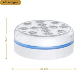 Lueas® Draadloze Ledlampjes Waterdicht - Met Afstandbediening -2 Stuks Op Batterijen - RGB - Dimbaar -Tuinmeubel Verkoop 1200x1110 1