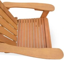 Alice's Garden Relaxstoel Adirondack Salamanca - FSC Eucalyptushout – Naturel -Tuinmeubel Verkoop 1200x1134