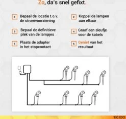 TIGIOO LED Tuinspot Buitenverlichting - 6 Tuinlampen - Tuinverlichting - Waterdicht (6 PACK) -Tuinmeubel Verkoop 1200x1142