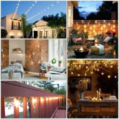 A Sunny Day Solar Lichtsnoer Buiten Inclusief 25 LED Lampen Voor Buiten - Lichtsnoer Op Zonne-energie - 25 LED Lampen - Solar Tuinverlichting - Lichtslinger - Prikkabel - Priklicht - Lichtsnoer -Tuinmeubel Verkoop 1200x1198 3