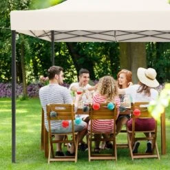 LifeGoods Partytent - 3x3 M - Zijwanden - Easy Up - Opvouwbaar - Waterdicht - Draagtas Met Wieltjes - Beige 22 LifeGoods Partytent - 3x3 M - Zijwanden - Easy Up - Opvouwbaar - Waterdicht - Draagtas Met Wieltjes - Beige -Tuinmeubel Verkoop 1200x1200 124