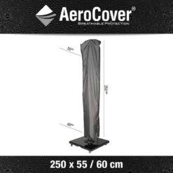 AeroCover Parasolhoes - Zweef Parasols - Grijs - 250x55 Cm (HxB) -Tuinmeubel Verkoop 1200x1200 144