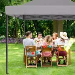 LifeGoods Partytent - 3x4.5 M - Zijwanden - Easy Up - Opvouwbaar - Waterdicht - Draagtas Met Wieltjes - Donkergrijs 14 LifeGoods Partytent - 3x4.5 M - Zijwanden - Easy Up - Opvouwbaar - Waterdicht - Draagtas Met Wieltjes - Donkergrijs -Tuinmeubel Verkoop 1200x1200 149
