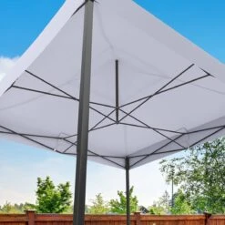 LifeGoods Partytent - 3x3 M - Zijwanden - Easy Up - Opvouwbaar - Waterdicht - Draagtas Met Wieltjes - Donkergrijs -Tuinmeubel Verkoop 1200x1200 17