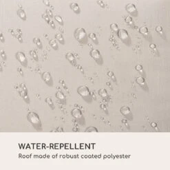 Blumfeldt Palermo Schommelbank - Hollywoodschommel 130 X 207 Cm - Ligbed Met Dak - Schommelstoel Voor 2 Personen - Tuinbank Inclusief Nekkussens - Stalen Frame En Polyester Dak - Grijs -Tuinmeubel Verkoop 1200x1200 190