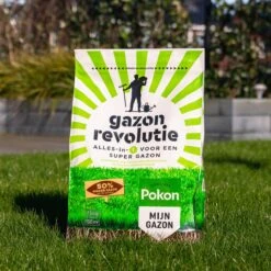 Pokon Gazon Revolutie - 7,5kg - Gazonmest / Graszaad / Bodemverbeteraar - Geschikt Voor 150m² - Binnen 15 Dagen Resultaat -Tuinmeubel Verkoop 1200x1200 404