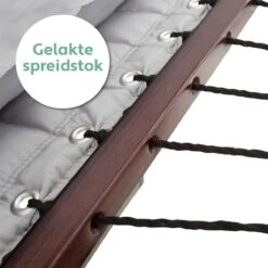 Vita5 Hangmat Met Standaard En Spreidstok – 2 Persoons – Incl. Bekerhouder - Afneembaar Kussen – Uv-bestendig – Lichtgrijs -Tuinmeubel Verkoop 1200x1200 49