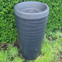 Regenton Wave - 240 Liter - Antraciet -Tuinmeubel Verkoop 1200x1200 500