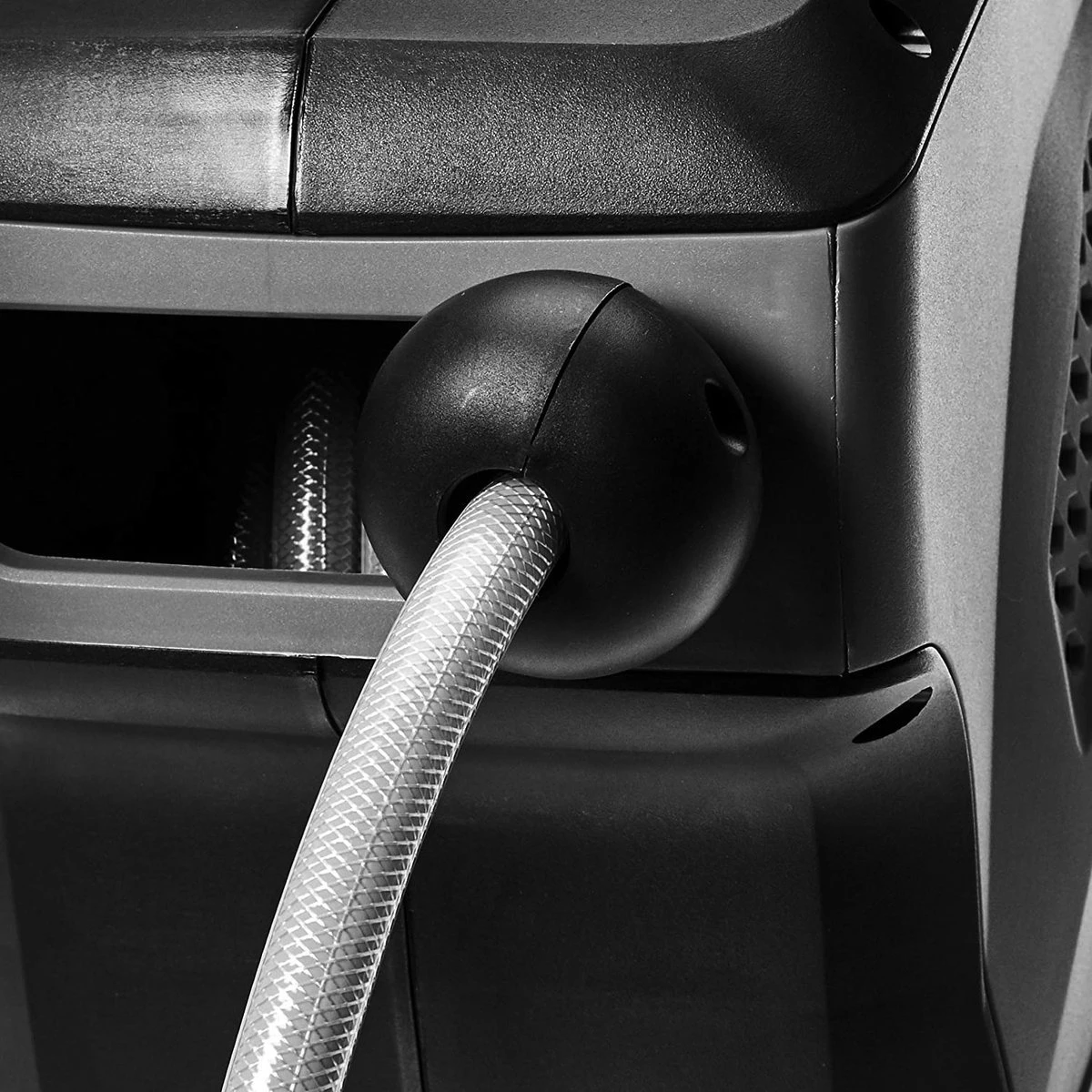 CoolHome Wandslangenbox 15 Meter + 1,5 Meter - Tuinslang Met Haspel- Slangenhouder 180° Draaibaar - Tuinslanghaspel Zwart - Grijs 4 CoolHome Wandslangenbox 15 Meter + 1,5 Meter - Tuinslang Met Haspel- Slangenhouder 180° Draaibaar - Tuinslanghaspel Zwart - Grijs - Image 2