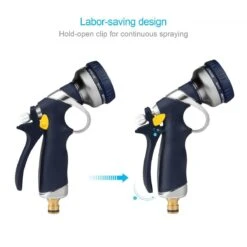 Voxon Sproeikop | Broespistool | Spuitpistool Voor Tuinslang | Metalen Constrcutie Met Soft-grip Handvat -Tuinmeubel Verkoop 1200x1200 580