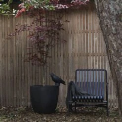 Capi Europe - Bloempot Bol Smooth NL - 35x34 - Zwart - Voor Binnen En Buiten - KBL932 -Tuinmeubel Verkoop 1200x1200 650