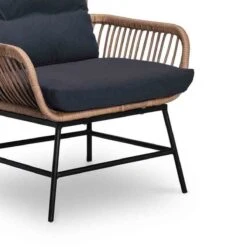 BUITEN Living Dex Wicker Loungestoel Tuin | Wicker + Aluminium | Bamboe Antraciet -Tuinmeubel Verkoop 1200x1200 95