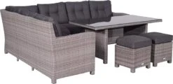Garden Impressions Jaru Lounge Dining Set - Extra Luxe Kussens -Tuinmeubel Verkoop 1200x581