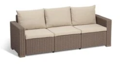 Allibert California Loungeset - 5 Personen - Cappuccino -Tuinmeubel Verkoop 1200x642