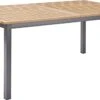 NATERIAL - Uitschuifbare Tuintafel ORIS - Uitschuifbare Tafel Voor 6 Tot 8 Personen - 180-240x100 Cm - Aluminium - Hout Eucalyptus -Tuinmeubel Verkoop 1200x659