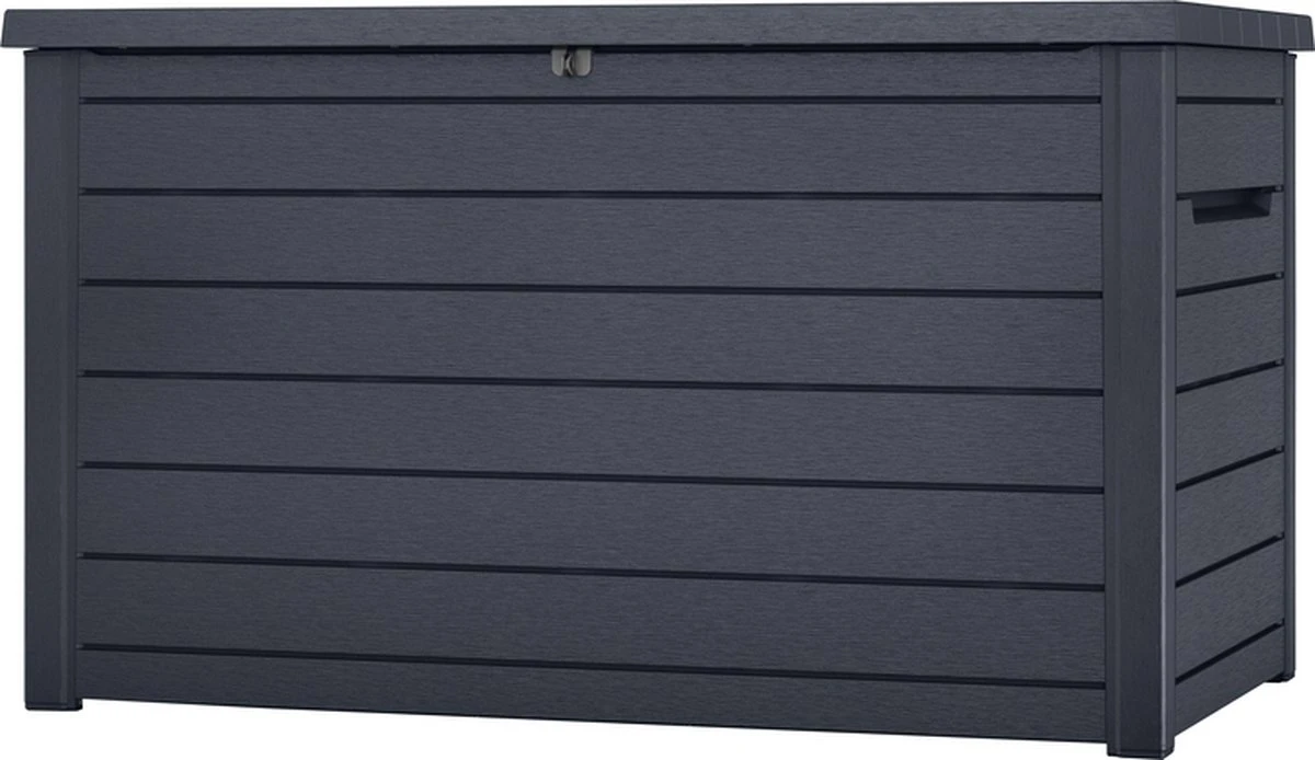 Keter Ontario Opbergbox - 870L - 147x83x86cm - Grafiet 3 Keter Ontario Opbergbox - 870L - 147x83x86cm - Grafiet