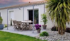 SORARA® Milano Paviljoen - Grijs - 285x300 Cm. -Tuinmeubel Verkoop 1200x697 1