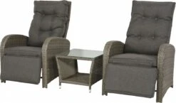 Loungeset Duoset Melia 2 Verstelbare Stoelen + Tafel - Balkonset 30 Loungeset Duoset Melia 2 Verstelbare Stoelen + Tafel - Balkonset -Tuinmeubel Verkoop 1200x703