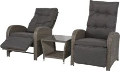 Loungeset Duoset Melia 2 Verstelbare Stoelen + Tafel - Balkonset 36 Loungeset Duoset Melia 2 Verstelbare Stoelen + Tafel - Balkonset -Tuinmeubel Verkoop 1200x713