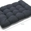 Palletkussen Basic Comfort Zitgedeelte Grijs 120x80x15cm -Tuinmeubel Verkoop 1200x745