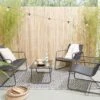 909 Outdoor Tuinset Camilla - 4-delig - Dubbele Zitbank - 2 Stoelen - Tafel - Stalenframe -Tuinmeubel Verkoop 1200x799 6
