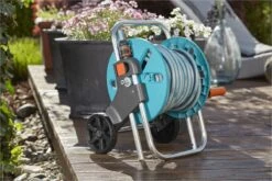 GARDENA - AquaRoll CleverRoll S Set Slangenwagen - Incl. 20 M Slang - Maximaal 40 M Opbergcapaciteit -Tuinmeubel Verkoop 1200x800 144