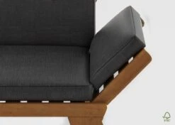 Loungebank Tuin FSC Antraciet – Makkelijk Verstelbaar Lounge Bank Balkon – Tuinbank Lounge Hardhout FSC – Perfecthomeshop -Tuinmeubel Verkoop 1200x856