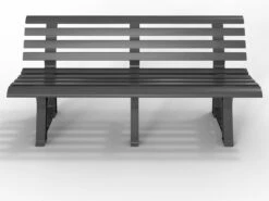 Casaria Tuinbank Orchidea – Kunststof/240kg Belastbaar – Antraciet -Tuinmeubel Verkoop 1200x897