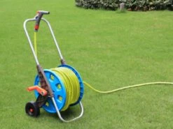 Slangenwagen Met 50 Meter Tuinslang | Eagle Garden | Incl. Spuitkopstuk En Connectors | Geel -Tuinmeubel Verkoop 1200x900 16