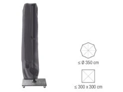 AeroCover Parasolhoes - Zweef Parasols - Grijs - 250x55 Cm (HxB) -Tuinmeubel Verkoop 1200x900 2