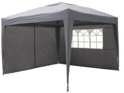 Garden Royal Partytent 3x3m Easy Up Grijs Met 4 Zijwanden -Tuinmeubel Verkoop 1200x900 4