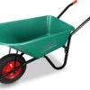 Gardebruk Kruiwagen 100 L - Kunststof Kuip – Tot 150KG Groen -Tuinmeubel Verkoop 1200x903
