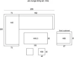 Garden Impressions Jaru Lounge Dining Set - Extra Luxe Kussens -Tuinmeubel Verkoop 1200x931
