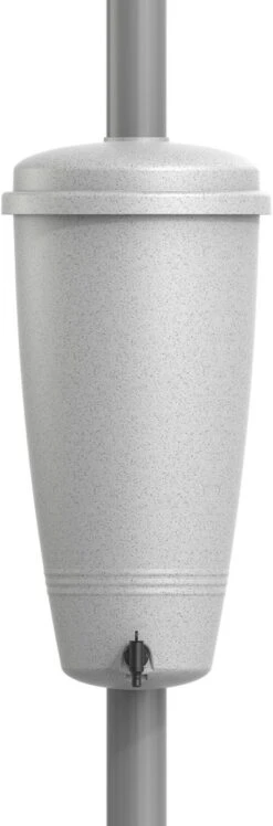 Elho Green Basics Rain Catcher 33 - Regenton Voor Balkonbuiten - Ø 33.5 X H 73.5 Cm - Grijs/Living Concrete -Tuinmeubel Verkoop 396x1200