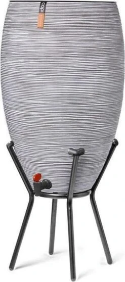 Capi Europe - Regenton Rib NL - 56x123 - Ivoor - Voor Binnen En Buiten - RKOFI1132 -Tuinmeubel Verkoop 531x1200