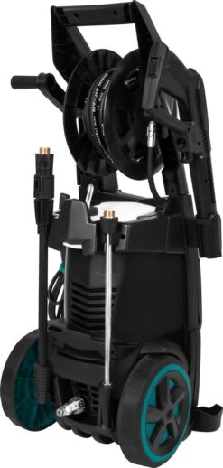 VONROC PRO Hogedrukreiniger V25-2 – 2500W – 195 Bar – 468 L/h – Duurzame Inductiemotor – Incl. 8m Slang, Slanghaspel, Terrasreiniger, Reinigingstank En Meer -Tuinmeubel Verkoop 572x1200