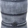 Regentonset Roto 120 Liter + Voet - Grijs -Tuinmeubel Verkoop 632x1200