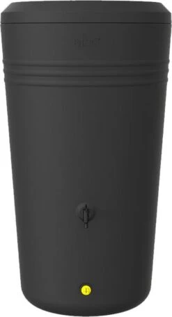 Elho Green Basics Regenton - Regenton - Living Black - Buiten - 200 Liter -Tuinmeubel Verkoop 650x1200