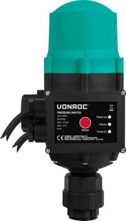 VONROC Hydrofoorpomp / Automatische Pomp - 1000W - 3500l/h - Met Drukschakelaar - Droogloopbeveiliging - Voor Besproeien En Huishoudwater 12 VONROC Hydrofoorpomp / Automatische Pomp - 1000W - 3500l/h - Met Drukschakelaar - Droogloopbeveiliging - Voor Besproeien En Huishoudwater -Tuinmeubel Verkoop 683x1200