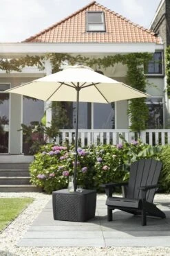 Keter Troy Adirondack Tuinstoel - 81x80x96,5cm - Grafiet -Tuinmeubel Verkoop 795x1200