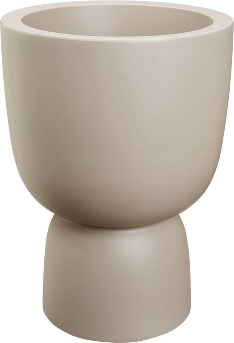 Elho Pure Coupe 41 - Bloempot Voor Binnen & Buiten - Ø 41.3 X H 57.9 Cm - Beige/Balanced Beige 12 Elho Pure Coupe 41 - Bloempot Voor Binnen & Buiten - Ø 41.3 X H 57.9 Cm - Beige/Balanced Beige - Image 10