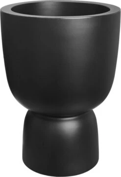 Elho Pure Coupe 41 - Bloempot Voor Binnen & Buiten - Ø 41.3 X H 57.9 Cm - Zwart/Zwart -Tuinmeubel Verkoop 823x1200 2