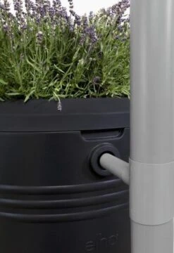 Elho Green Basics Regenton - Regenton - Living Black - Buiten - 200 Liter -Tuinmeubel Verkoop 823x1200