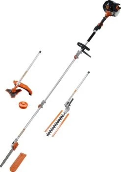 TIMBERPRO - 5-in-1 – Multitool – Benzine - Kettingzaag - Bosmaaier -Kantenmaaier - Haagschaar - Verlengstuk - 52 Cc. -Tuinmeubel Verkoop 848x1200